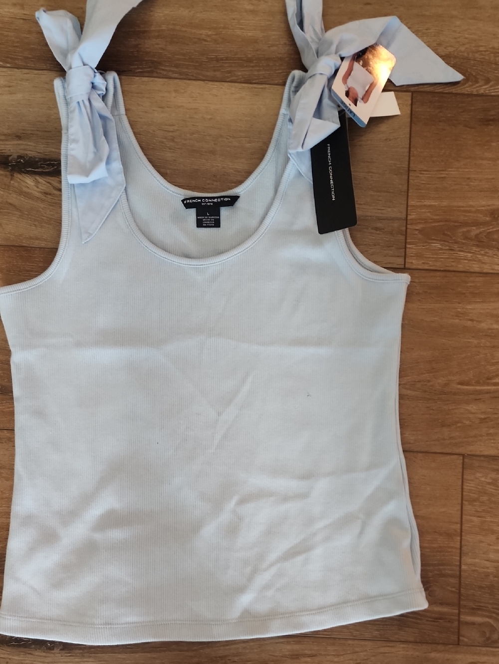 French Connection New Bow Tank Top